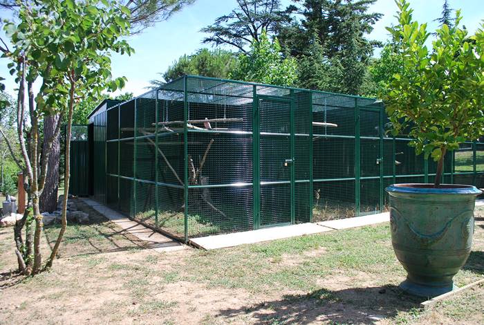 Volière de jardin Riviera pour oiseaux : Volières XXL oiseaux