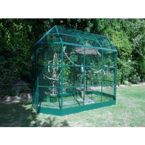 Volière extérieure de jardin pour oiseaux -  MILANO