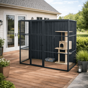 Enclos extérieur pour chats - PANORAMA - 1m de large